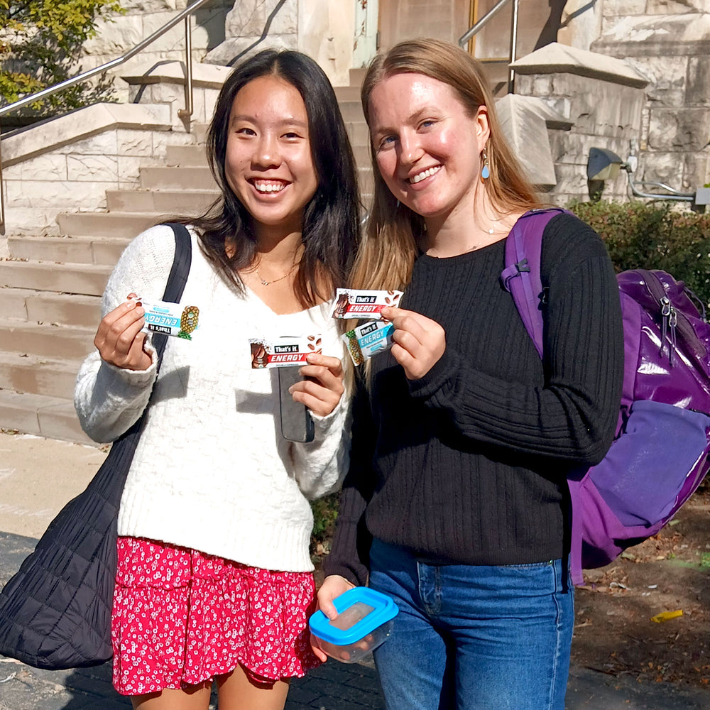 That's it. Brings Clean Energy to College Campuses: Supporting Students with Healthy Snacks